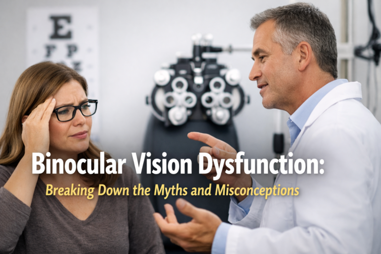 Binocular Vision Dysfunction: Breaking Down the Myths and Misconceptions
