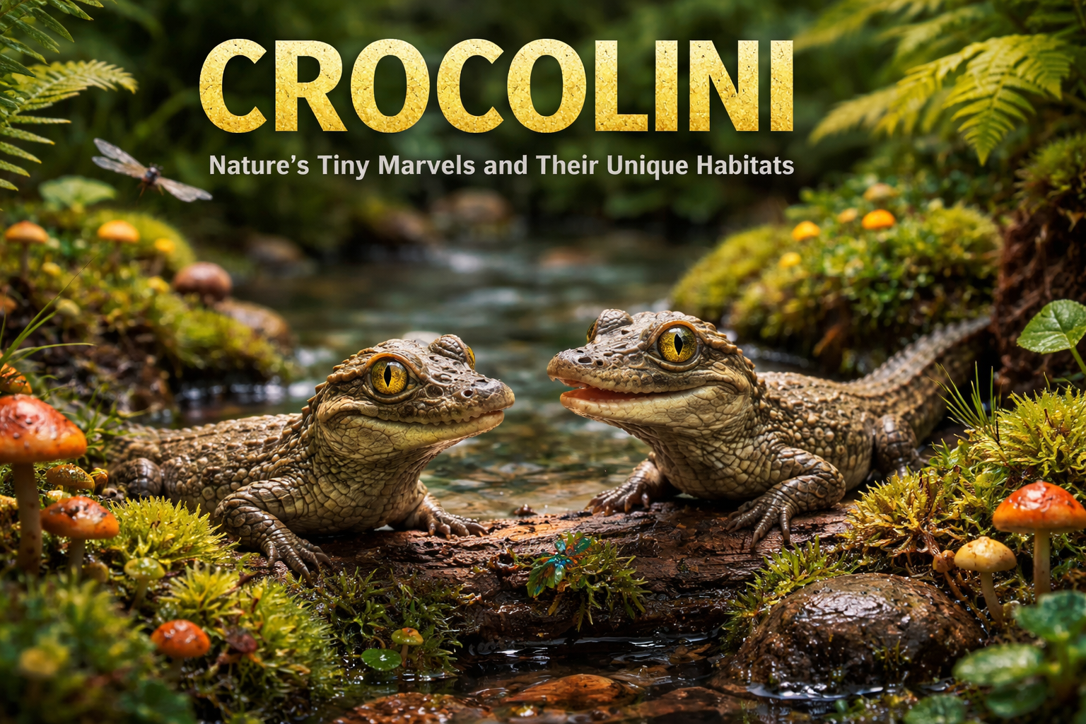 Crocolini: Nature's Tiny Marvels and Their Unique Habitats